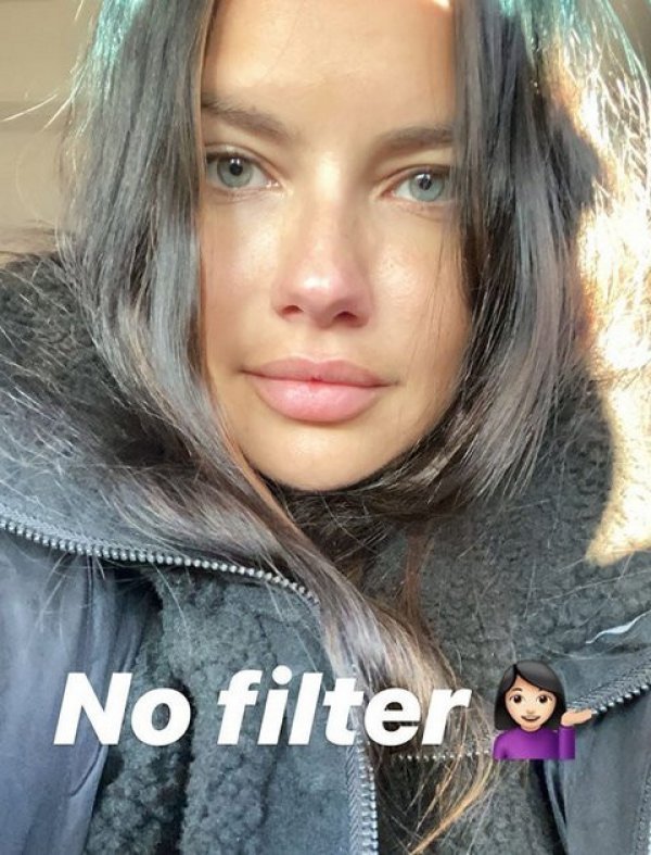 Adriana Lima filtrelere meydan okudu