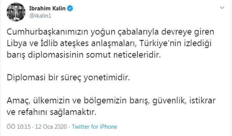 Son dakika haberi... Cumhurbaşkanlığından Libya açıklaması