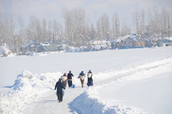 Hakkari'de soğuk hava etkili oluyor