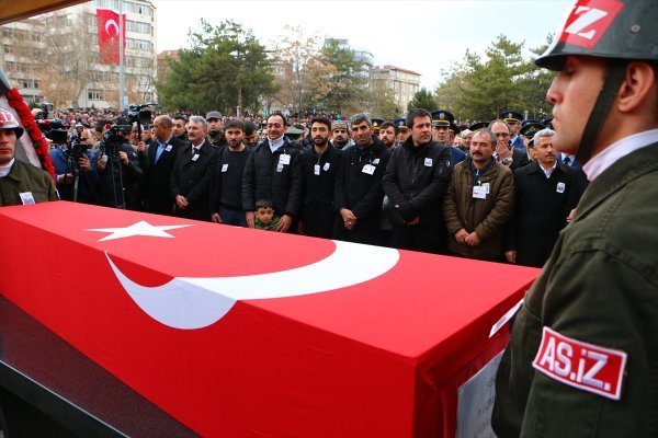 Aksaray şehidini uğurladı