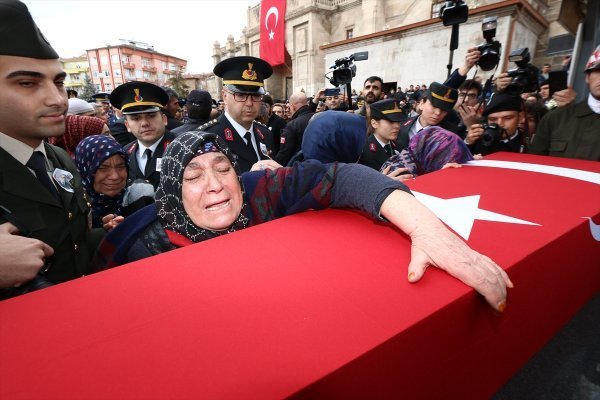 Aksaray şehidini uğurladı